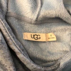 UGG Pilar light blue hooded pullover